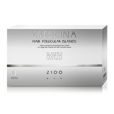 Crescina HFI 2100 Комплекс для лечения выпадения волос для мужчин 10 шт + 10 шт