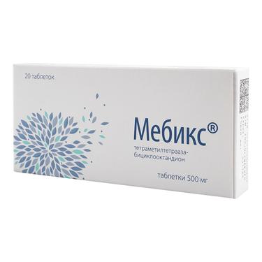 Мебикс 500 мг таблетки 20 шт