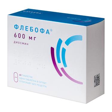 Флебофа 600 мг таблетки 60 шт