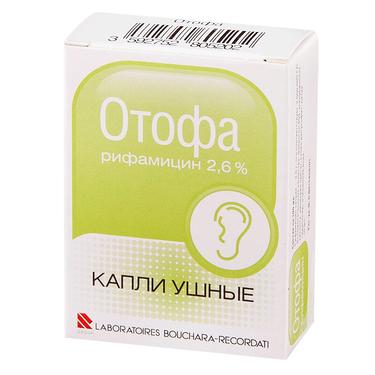 Отофа капли ушные 10 мл