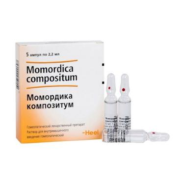 Момордика композитум раствор гомеопатический для инъекций 2,2 мл 5 шт