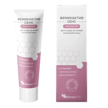 Феминактив Сенс Эмульсия для интимной гигиены 50 мл