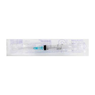 PL Паскаль Шприц одноразовый трехкомпонентный с иглой 23G 2 мл