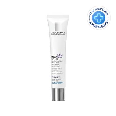 La Roche-Posay Mela В3 Крем-уход корректирующий против пигментации для лица шеи и зоны декольте SPF 30 40 мл