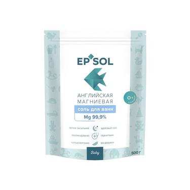 Epsol Baby Соль для ванн английская магниевая для детей с рождения 500 г