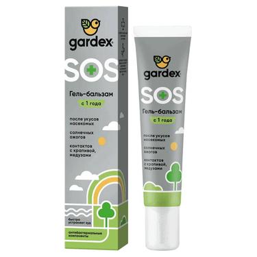 Gardex SOS Гель-бальзам после укусов насекомых 25 мл