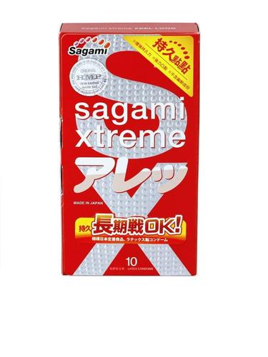 Sagami Экстрим Презервативы повышенной прочности с точками 10 шт