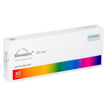 Минирин Мелт 60 мкг таблетки 30 шт