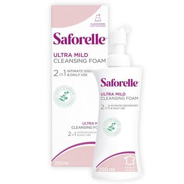 Saforelle Пенка для интимной гигиены ультра-мягкая 250 мл