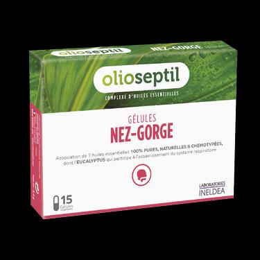Olioseptil Nez-Gorge Нос-Горло капсулы 15 шт