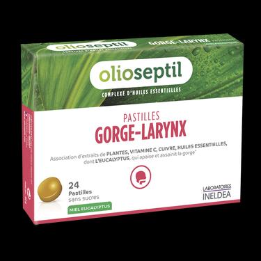Olioseptil Gorge-Larynx Горло-Гортань пастилки для рассасывания Мед 24 шт 