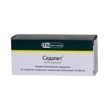 Седалит 300 мг таблетки 50 шт