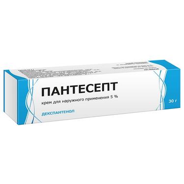 Пантесепт 5% крем для наружного применения 30 г
