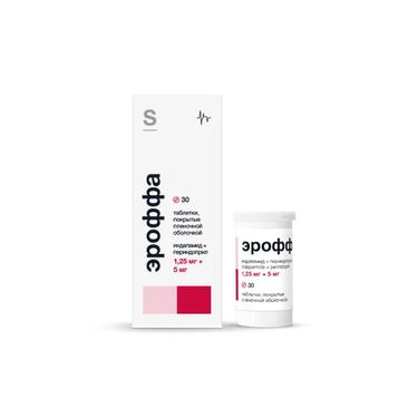 Эроффа 1,25 мг+5 мг таблетки 30 шт