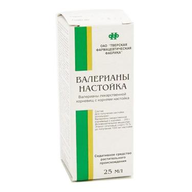 Валерианы настойка 25 мл