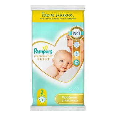 Pampers Premium Care 2 Подгузники детские 4-8 кг 2 шт