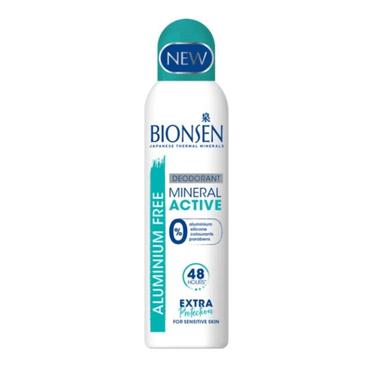Bionsen Mineral Active Дезодорант для чувствительной кожи аэрозоль 48 часов 150 мл