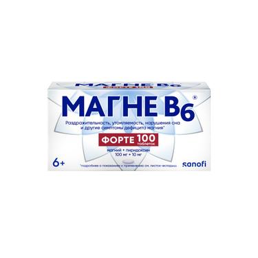 Магне B6 Форте таблетки 100 шт