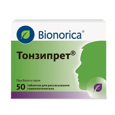 Тонзипрет таблетки гомеопатические для рассасывания 50 шт