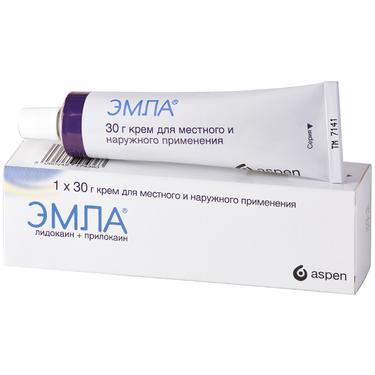 Эмла крем для местного и наружного применения 30 г