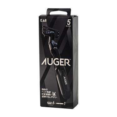 Auger Станок бритвенный мужской с 5 лезвиями с 6 сменными кассетами