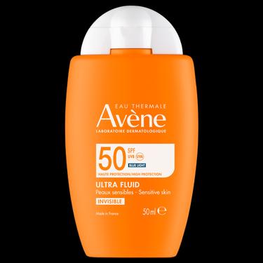 Avene Sun Флюид для лица солнцезащитный ультралегкий невидимый SPF 50 50 мл