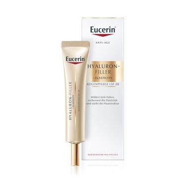 Eucerin Hyaluron-Filler + Elasticity Крем для кожи вокруг глаз антивозрастной SPF 20 15 мл