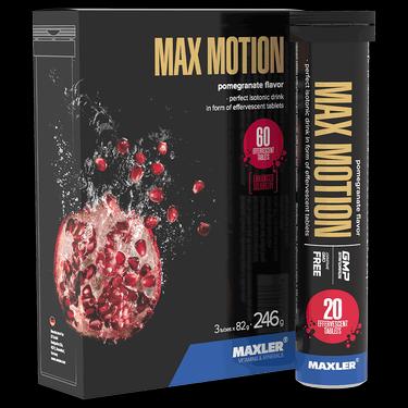 Maxler Max Motion Изотонический напиток таблетки шипучие Гранат 60 шт