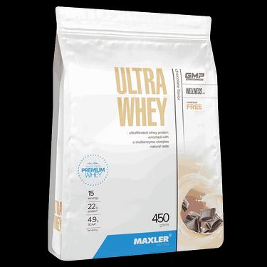 Maxler Ultra Whey Белковая сыворотка порошок Шоколад 450 г