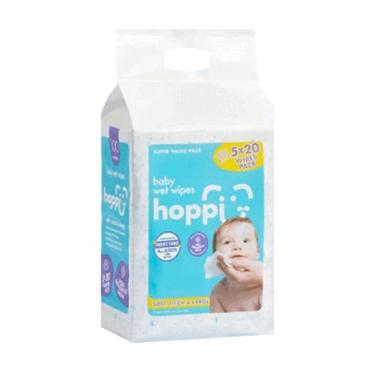 Hoppi Салфетки влажные детские 100 шт