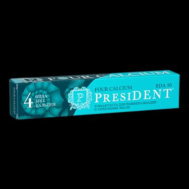 PresiDENT Four Calcium Зубная паста 75 г