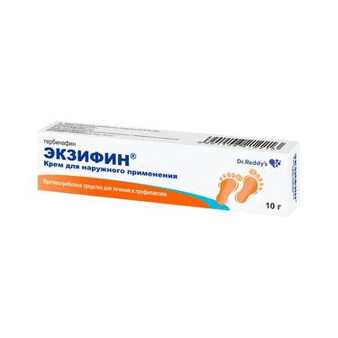 Экзифин 1% крем для наружного применения 10 г