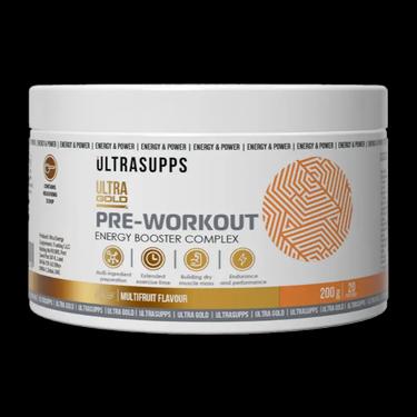 Ultrasupps Предтренировочный комплекс порошок Мультифрукт 200 г