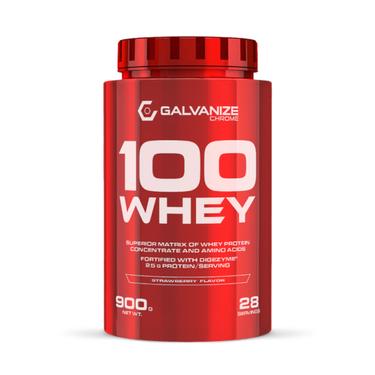 Galvanize 100 Сывороточный протеин порошок Клубника 900 г