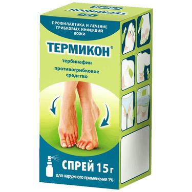 Термикон 1% спрей для наружного применения 15 г