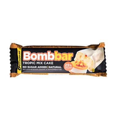 Bombbar Батончик глазированный Торт тропический микс 40 г