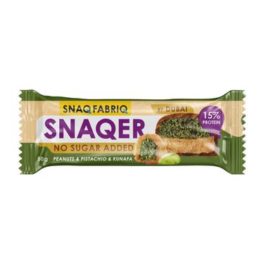 Snaqer Батончик протеиновый глазированный Арахис-Фисташка-Хрустящее тесто 50 г