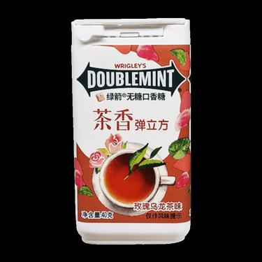 Wrigley's Doublemint Резинка жевательная Розовый чай 40 г