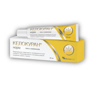 Келокуран Норм гель с силиконом 30 мл
