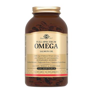 Solgar Омега Комплекс из океанического лосося капсулы 120 шт