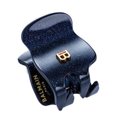Balmain Заколка-краб Космический сапфир размер XS