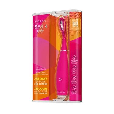 Foreo ISSA 4 Смайл Зубная щетка звуковая гибридная Земляника лесная