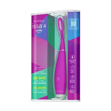Foreo ISSA 4 Смайл Зубная щетка звуковая гибридная Зачарованная фиалка