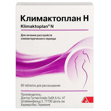 Климактоплан Н таблетки для рассасывания 60 шт