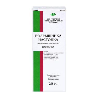Боярышника настойка 25 мл