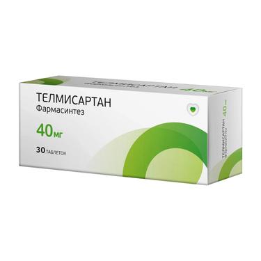Телмисартан Фармасинтез 40 мг таблетки 30 шт