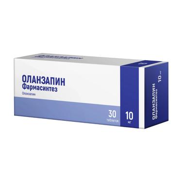Оланзапин Фармасинтез 10 мг таблетки 30 шт