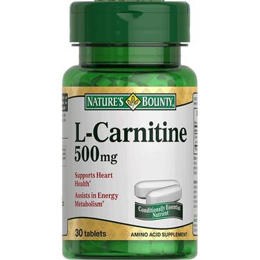 Nature's Bounty L-карнитин 500 мг таблетки 30 шт