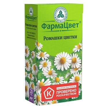 Ромашка цветки фильтр-пакеты 1,5 г 20 шт