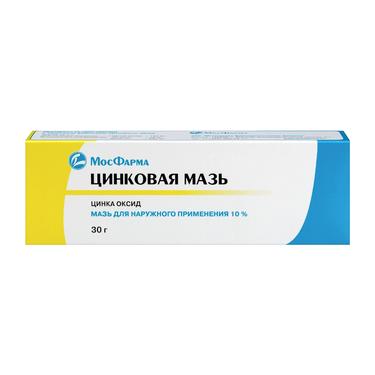 Цинковая мазь для наружного применения 30 г